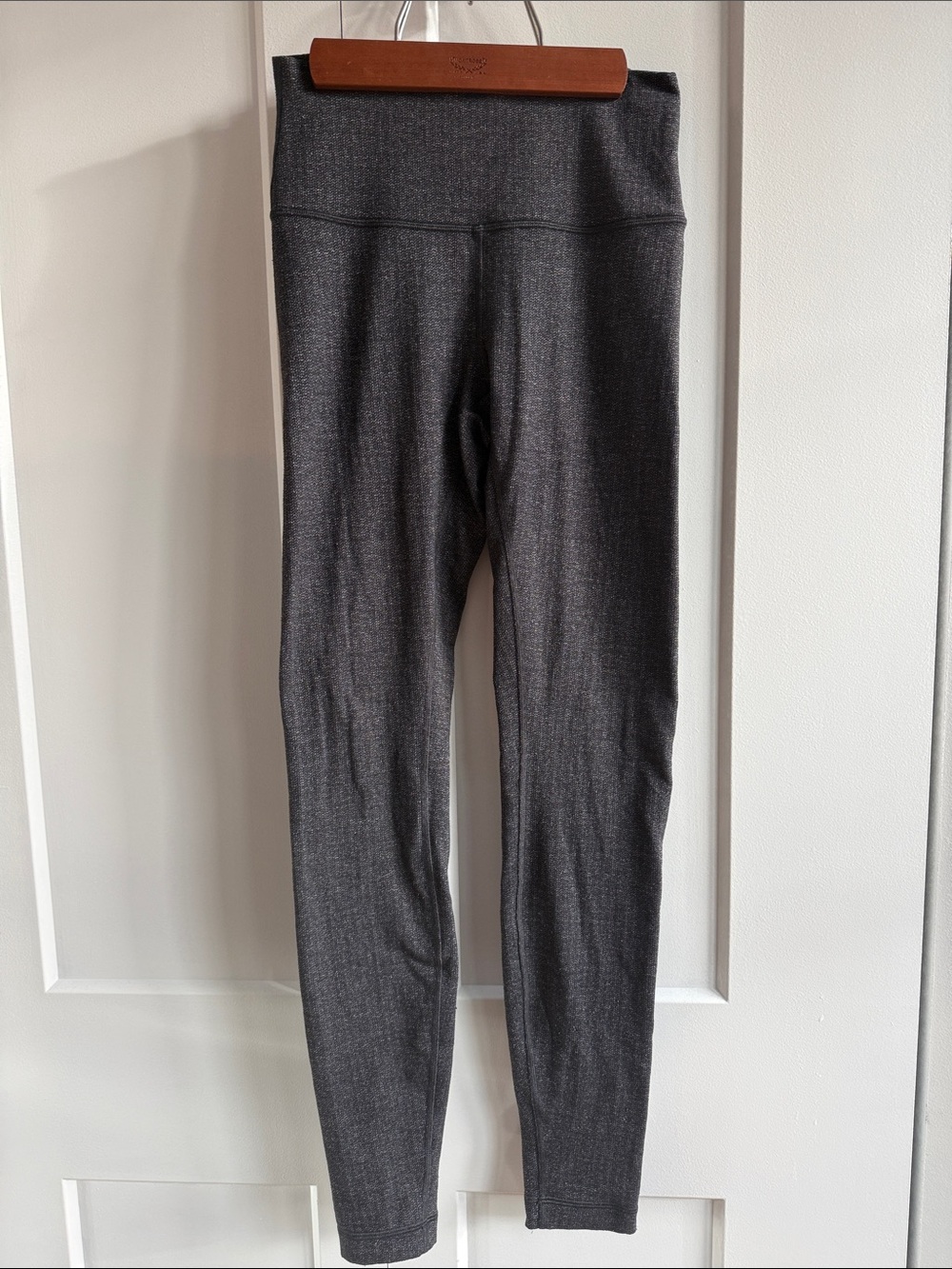 Lululemon High-Waist Heathered Gray Leggings